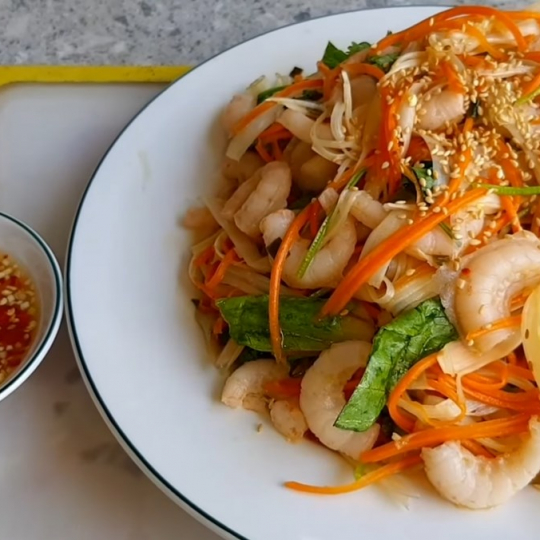 gỏi ngó sen tôm thịt