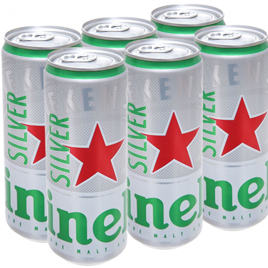 Bia heineken bạc