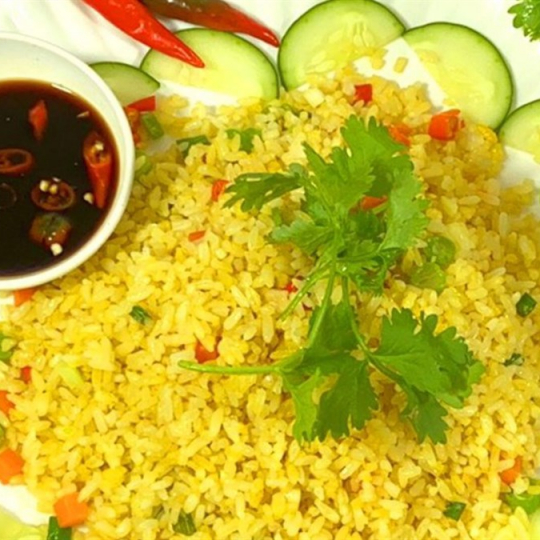 cơm chiên tỏi