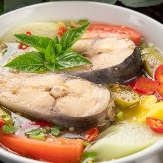 canh chua cá bông lau