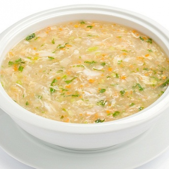 súp bắp cua