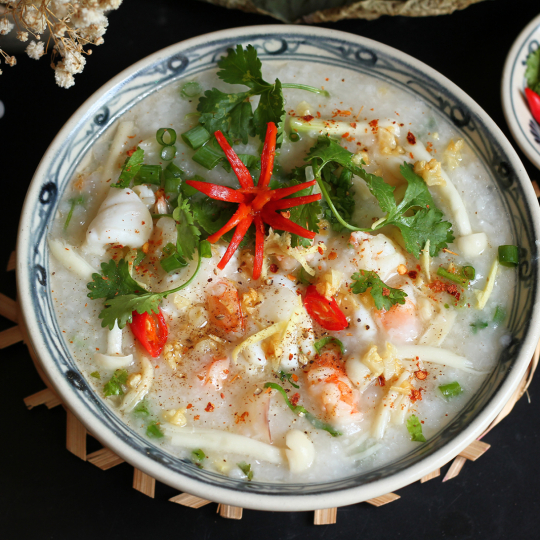 cháo hải sản